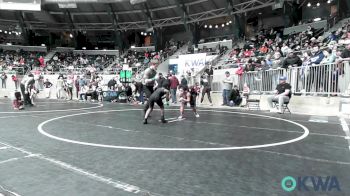75 lbs Round Of 16 - Zarinity Shaver, Checotah Matcats vs Lawrence Hart, Pin-King All Stars
