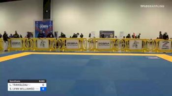 LA'CATHERINE TRANSLEAU vs STEPHANIE LYNN WILLIAMSON 2020 Atlanta International Open IBJJF Jiu-Jitsu Championship