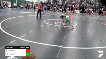 68-73 lbs Cons. Semi - Billeigh Lampe, St. Francis Wrestling Club vs Peyton Eklund, York Wrestling Club