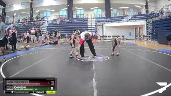 50 lbs Cons. Round 3 - Lane Chumbley, South Paulding Junior Spartans vs Nick Johnson, Garage Grapplers Wrestling