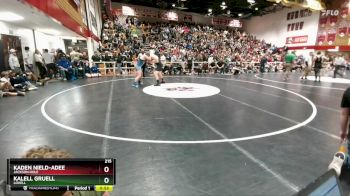 215 lbs Cons. Round 3 - Kalell Gruell, Lovell vs Kaden Nield-Adee, Jackson Hole