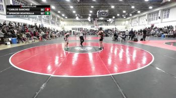 113 lbs Consi Of 8 #1 - Carlos Sanchez, Shelton vs Spencer Boatwalla, Wilton