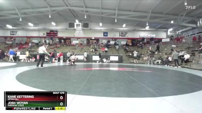 174 lbs Cons. Round 4 - Kane Kettering, Seton Hill vs Josh Woyan, Fairmont State