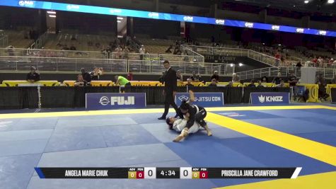 Priscilla Jane Crawford vs Angela Marie Chuk 2025 Pan Jiu Jitsu IBJJF Championship