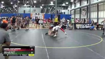 90 lbs Round 3 (6 Team) - Jamiel Castleberry, American Gladiators vs Declan Hutt, Death Squad Green