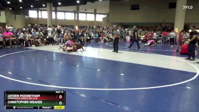 190 lbs Cons. Round 2 - Christopher Weaver, . vs Jayden Mooneyham, Stronghold Wrestling Club