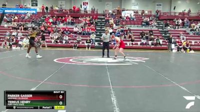 197 lbs Quarterfinal - Tereus Henry, Fort Hays State vs Parker Gasser, Western Colorado