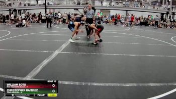 106 lbs Round 3 (8 Team) - CHRISTOPHER RAMIREZ, Team Arizona vs William Soto, Mat Assassins Black