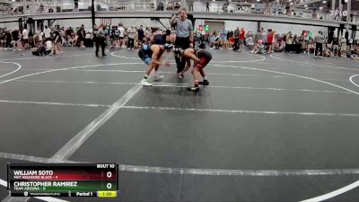 106 lbs Round 3 (8 Team) - CHRISTOPHER RAMIREZ, Team Arizona vs William Soto, Mat Assassins Black