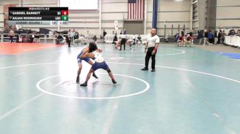 6 - 106 lbs Champ. Round 1 - Gabriel Barnett, West Springfield vs Julian Rodriguez, Landstown
