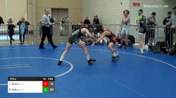 101 lbs Prelims - Teddy Goetz, Malvern Blue MS vs Paul Kelly, Minion Black MS