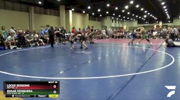 120 lbs Quarters & 3rd Wb (32 Team) - Edgar Mosquera, Gulf Coast WC vs Locke Sessions, Indy WC