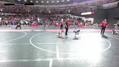 75 lbs Champ. Round 1 - Audrey Lundgren, Saint Croix Falls vs Peyton Knaack, Marshfield Youth Wrestling