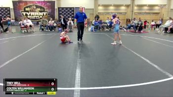 60 lbs Round 6 (8 Team) - Trey Bell, Cleveland Wrestling vs Colten Williamson, Elevate Wrestling