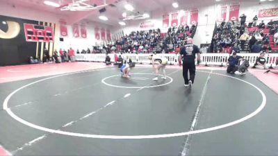 140 lbs Champ. Round 3 - Kinzley Sanchez, Canyon View vs Gianna Lopez, Peninsula