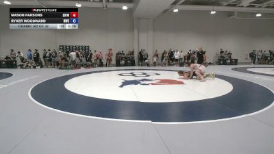 87 kg Champ. Rd Of 32 - Mason Parsons, Sons Of Thunder Wrestling vs Ryker Woodward, Mustang Wrestling Club