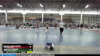 75 lbs 3rd Place Match - Paloma Parr-Coffin, Unaffiliated Girls vs Hartley Sanchez, Legacy Wrestling Girls