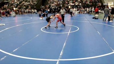 113 lbs Round 1 - Trey McAllister-Russell, Wrestling With Character vs Leo Collette, Republic County