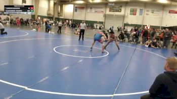 175 lbs Champ. Round 2 - Carson Beavers, Republic County vs Alexander Vicente, Madison