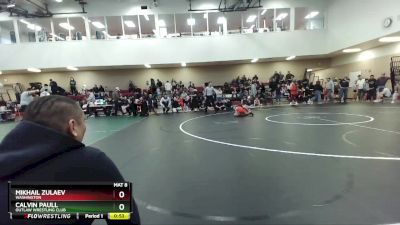 84 lbs Semifinal - Calvin Paull, Outlaw Wrestling Club vs Mikhail Zulaev, Washington