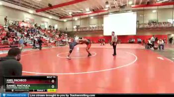 220 lbs Champ. Round 1 - Axel Pacheco, Cascade vs Daniel Machuca, Eisenhower High School