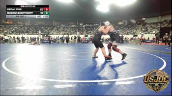 240 lbs Rr Rnd 2 - Abigail Finn, ICEFIGHTER U vs Madison Derryberry, Viking Wrestling Club