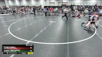 144 lbs Quarterfinal - Ethan Christoffer, Immortal Athletics WC vs Tyler Harrill, MWC Wrestling Academy