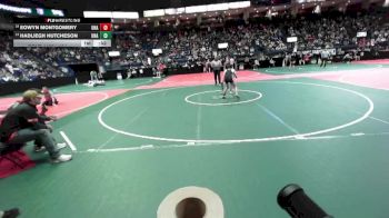 104 lbs Cons. Round 2 - Eowyn Montgomery, Unattached vs Hadliegh Hutcheson, Unattached