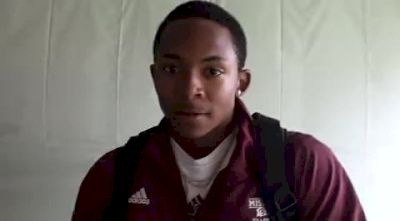 Freshman Tavaris Tate Miss St after making the 400 Final 2010 NCAA Outdoor Champs
