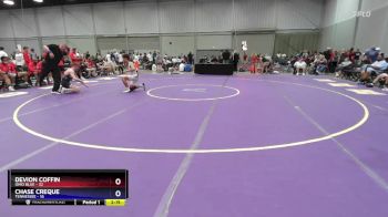 132 lbs Placement Matches (8 Team) - Devion Coffin, Ohio Blue vs Chase Creque, Tennessee