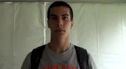 Donn Cabral Princeton after winning his steeple prelim 2010 NCAA Outdoor Champs