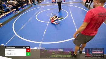 55 lbs Quarterfinal - Kyson Sides, MAC Wrestling Club vs Jude Whitney, Standfast