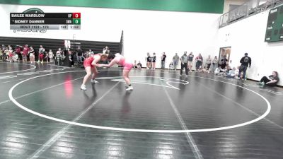 170 lbs Round 4 - Sidney Danner, 308 Wrestling Academy vs Bailee Wardlow, Oak Park