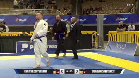 Gabriel Michael Shirkey vs Christian Cody Congden 2026 Pan Jiu Jitsu IBJJF Championship