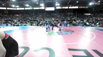 4A 190 lbs Quarterfinal - Blaise Turner, American Falls vs Carson Richins, Sugar-Salem