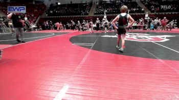 76 lbs Consi Of 8 #2 - Landon Replogle, Keystone Kids Wrestling Club vs AnTerryo Banner, HURRICANE WRESTLING ACADEMY