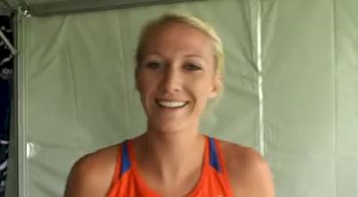 Charlotte Browning Florida after qualifying for the 1500 Final 2010 NCAA Outdoor Champs