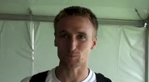 Jeff See Ohio State after qualifying for the 1500 Final 2010 NCAA Outdoor Champs