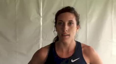 Sheila Reid Villanova after qualifying for the 1500 FInal 2010 NCAA Outdoor Champs