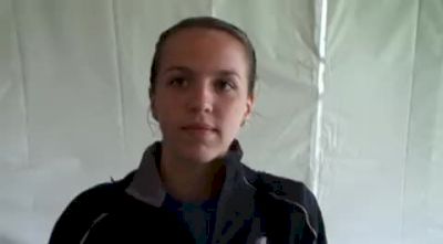 Shelby Greany Providence after qualifying for the finals in the steeple in an New Junior National Record 2010 NCAA Outdoor Champs