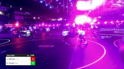 157 lbs 2nd Place - Jaxsen Salinas, U-Town Hammers vs Drake Troxel, Nebraska Wr Ac