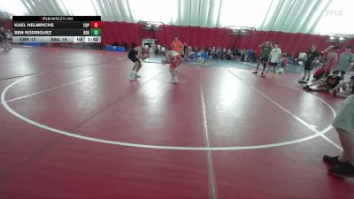 157 lbs Round 2 (8 Team) - Ben Rodriguez, Brainerd vs Kael Helmrichs, Cedar Rapids Prairie