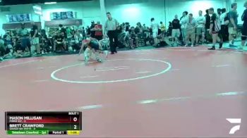 106 lbs Finals (2 Team) - Mason Milligan, Force WC vs Brett Crawford, Savage WA White