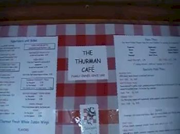 The Thurman Cafe Menu