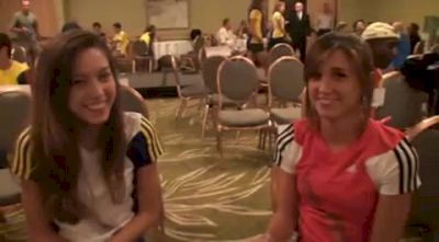 Reporter Shelby Hayes interviews Dream Miler Maddie Meyers