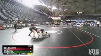 2A 145 lbs Cons. Round 1 - Ben Johanson, Washougal vs Tim Duvall, Burlington-Edison