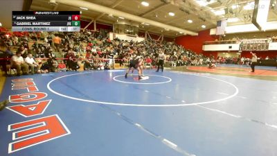 177 lbs Cons. Round 1 - Gabriel Martinez, John F Kennedy vs Jack Shea, Justin Siena