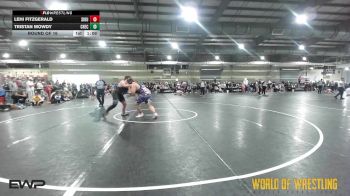 Round Of 16 - Lehi Fitzgerald, Siouxland Wrestling Academy vs Tristan Mowdy, Checotah Matcats