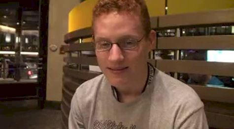 Joe Rosa before the 2010 Jim Ryun Dream Mile