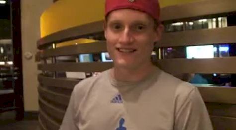 Jim Rosa before the 2010 Jim Ryun Dream Mile